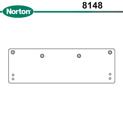 Norton 8148690 Low Ceiling Clearance Drop Plate for 8000 Series Dark Bronze Finish