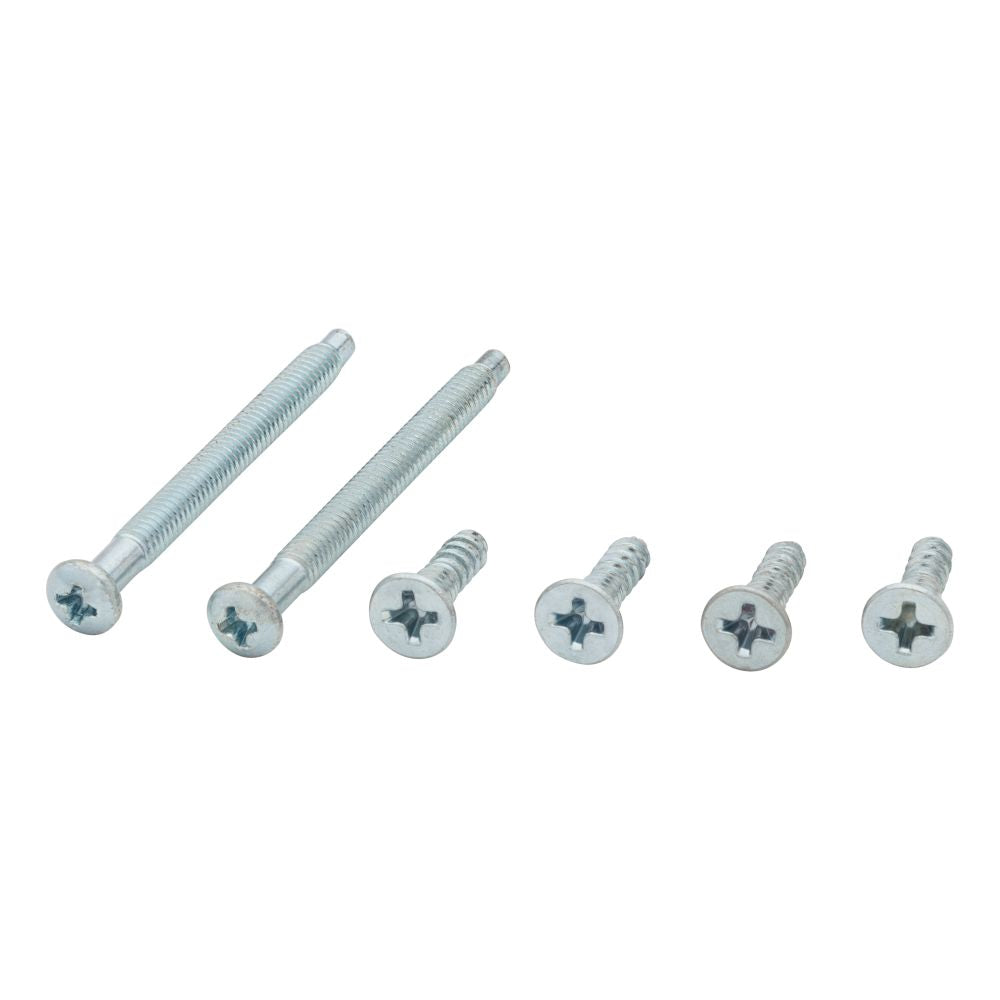 Kwikset 81780-002 533 Handleset Screw Pack for US26 Bright Chrome and US26D Satin Chrome Finish