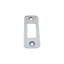 Emtek 83224US26 Radius Deadbolt Strike Polished Chrome Finish