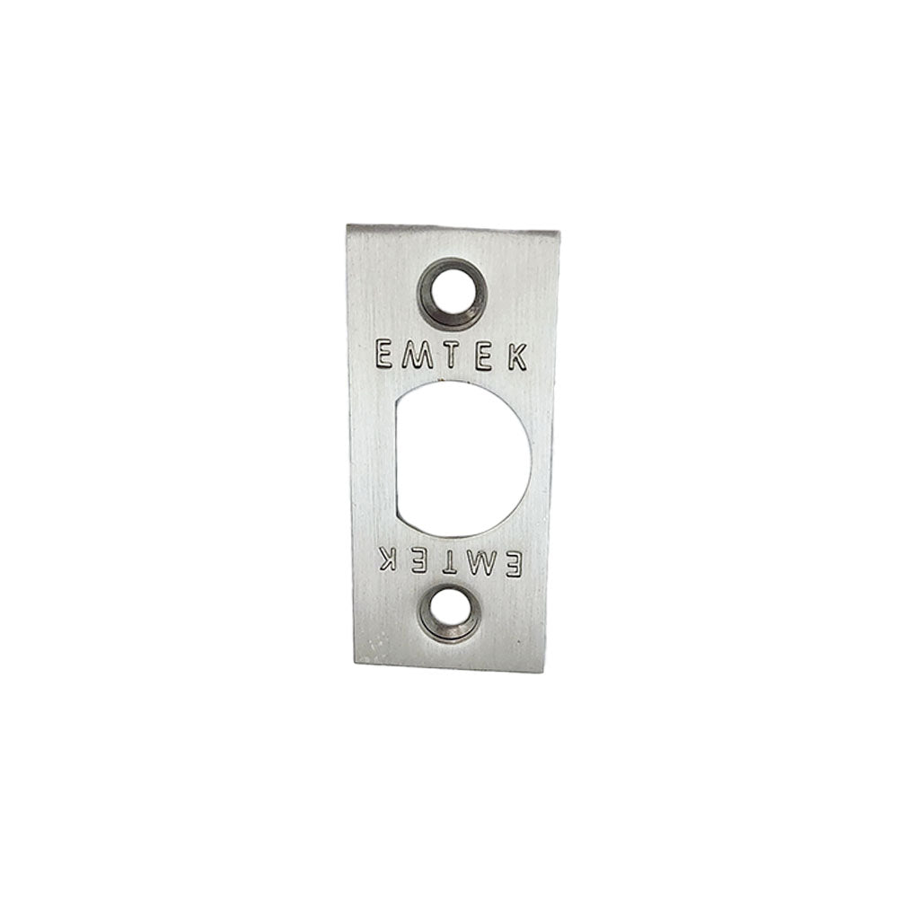 Emtek 83230US15 Square Corner Faceplate and Screws for Passage or Privacy Latch Satin Nickel Finish