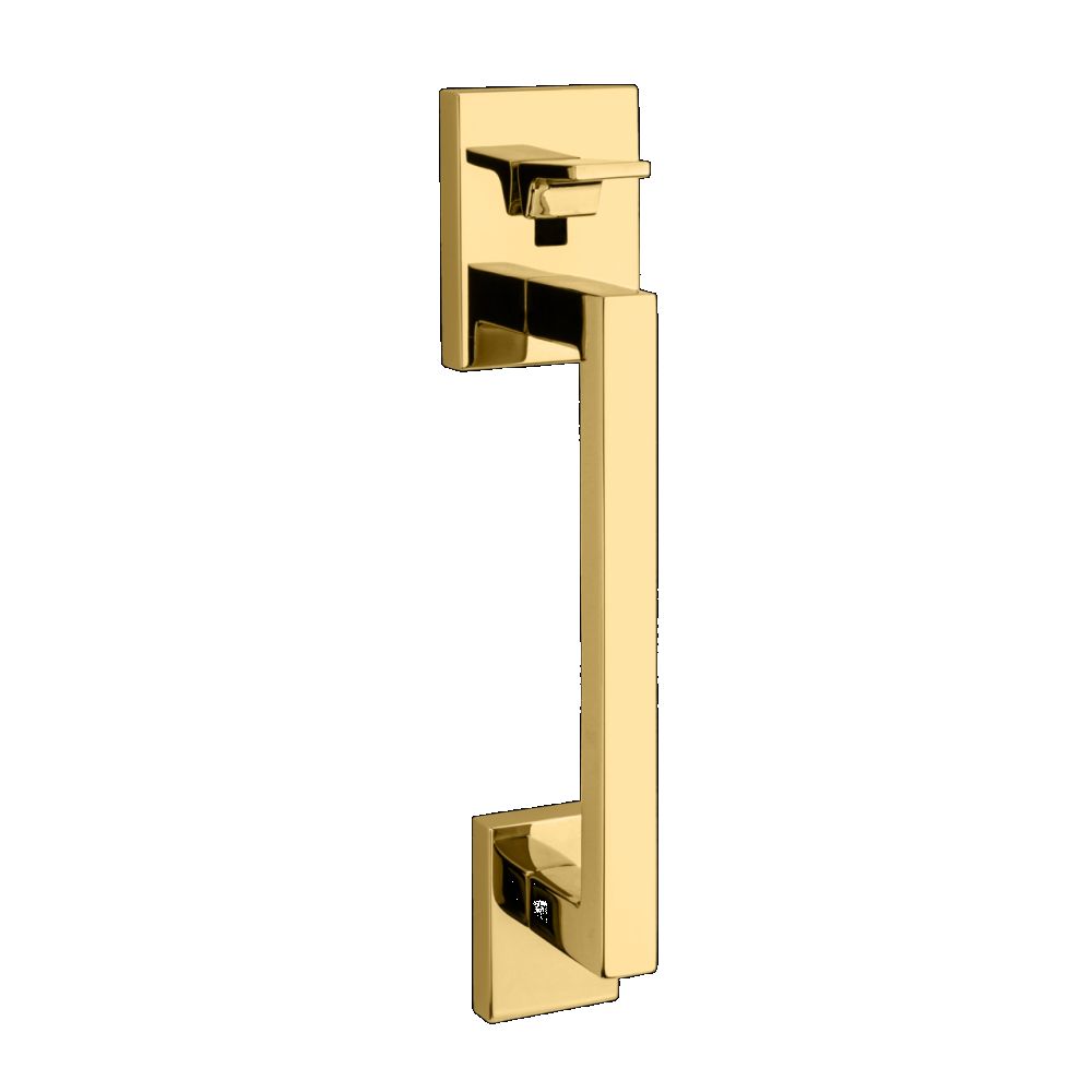 Baldwin 85390033ACRH Minneapolis Sectional Right Hand Handleset Less Deadbolt Vintage Brass Finish