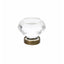 Emtek 86010US7 Old Town Clear 1" Cabinet Knob French Antique Brass Finish