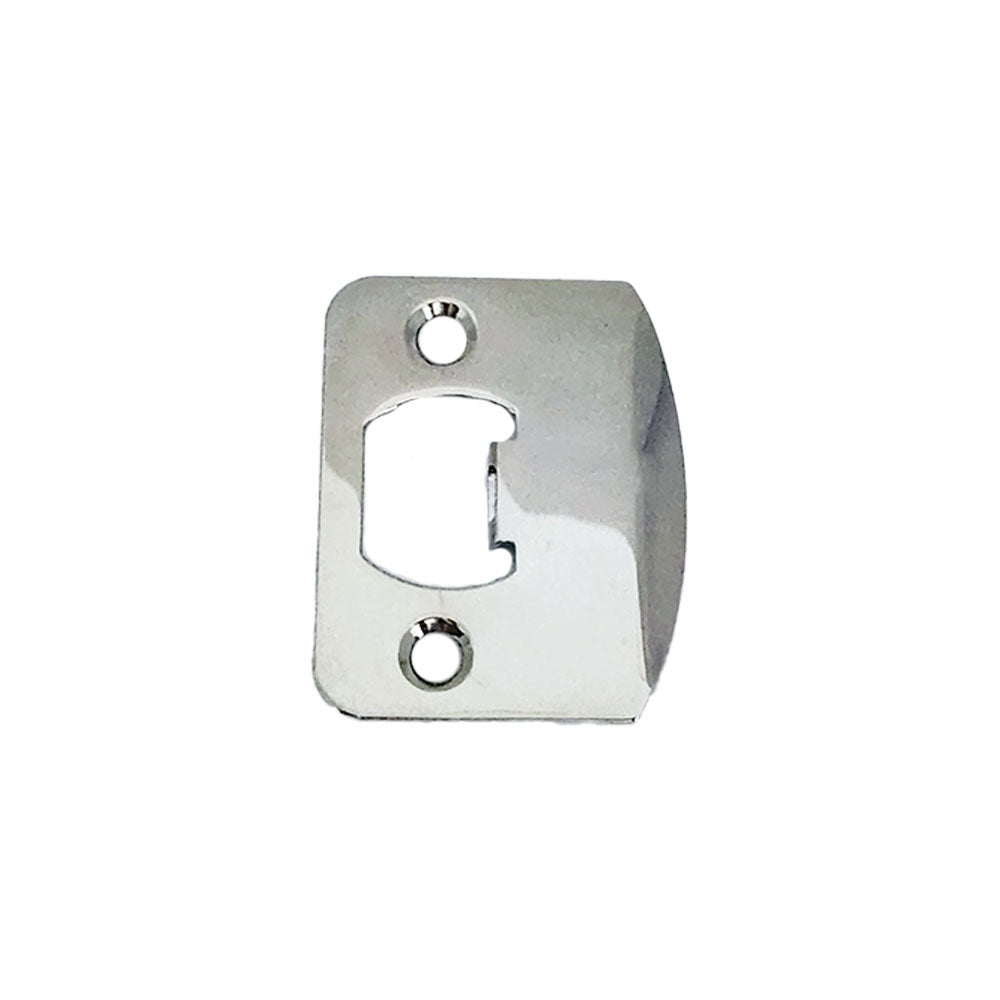 Emtek 86085US14 1/4" Radius Corner Full Lip Strike for Passage, Privacy or Key-In Sets Polished Nickel Finish