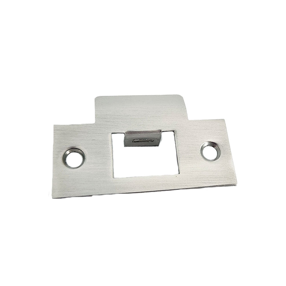 Emtek 86087US15 Square Corner T Strike for Passage, Privacy or Key-In Sets Satin Nickel Finish