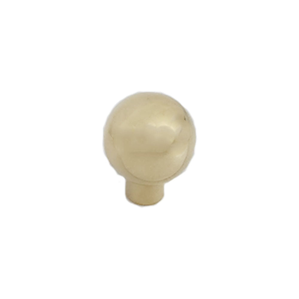 Emtek 86152US3NL Modern Globe 1" Cabinet Knob Unlacquered Brass Finish
