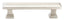 Emtek 86303US15 Geometric Rectangular Cabinet Pull with 10" Center to Center Satin Nickel Finish