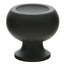 Emtek 86315US19 Atomic 1-1/4" Cabinet Knob Flat Black Finish