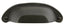 Emtek 86327MB Bronze Ranch Bin Cabinet Pull with 4" Center to Center Medium Bronze Finish