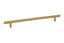 Emtek 86364US4 Brass Bar Cabinet Pull with 10" Center to Center Satin Brass Finish