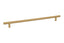 Emtek 86365US4 Brass Bar Cabinet Pull with 12" Center to Center Satin Brass Finish