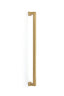 Emtek 86443US4 Brass Alexander Appliance Pull with 18" Center to Center Satin Brass Finish