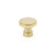 Emtek 86697US4 Haydon 1-1/4" Cabinet Knob Satin Brass Finish