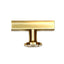 Emtek 86727US4 Freestone T Cabinet Knob Satin Brass Finish