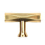Emtek 86729US4 Tribeca T Cabinet Knob Satin Brass Finish
