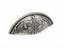Schaub 872-CRS 3" Center to Center Corinthian Cup Pull Corinthian Silver Finish