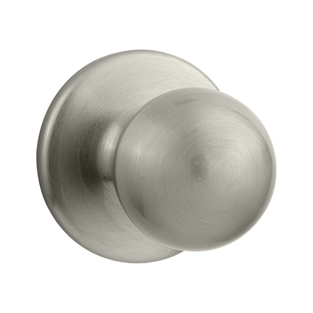 Kwikset 966P-15.UNIV Polo Knob Interior Single Cylinder Handleset Trim for Both 800 and 687 Series Handlesets Satin Nickel Finish