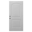 2 Panel White Steel Door