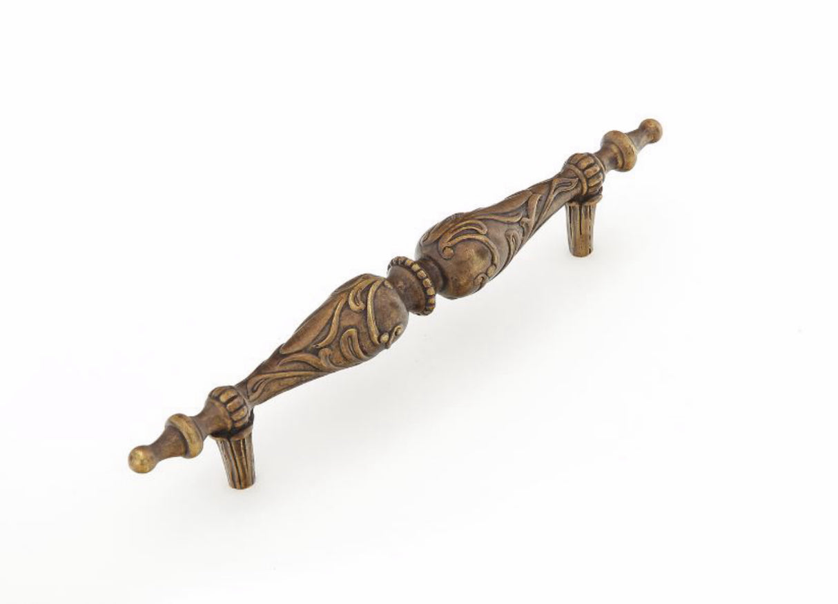 Schaub 995-DIA 5" Center to Center Symphony Cantata Cabinet Pull Dark Italian Antique Finish