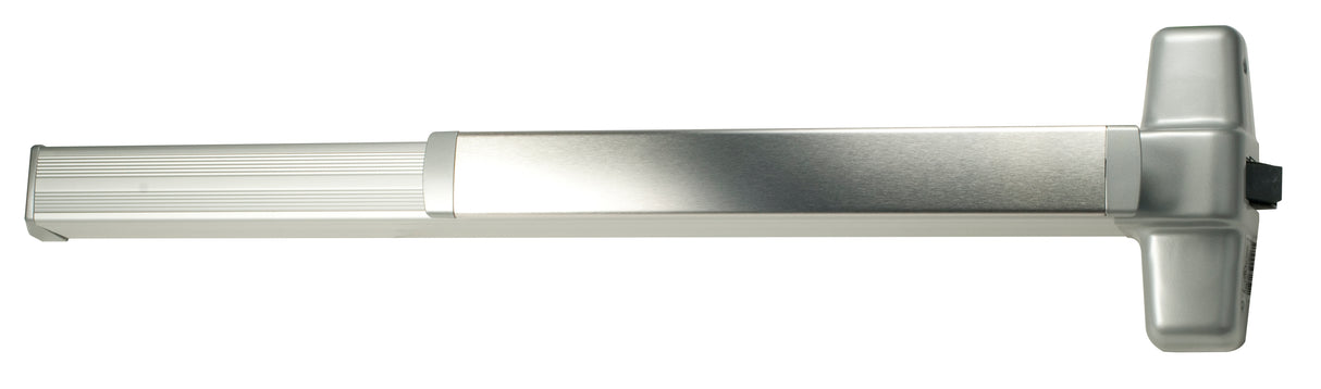 Von Duprin 99EOF283 3' Fire Rated Rim Grooved Case Exit Device; 628 Anodized Aluminum Finish