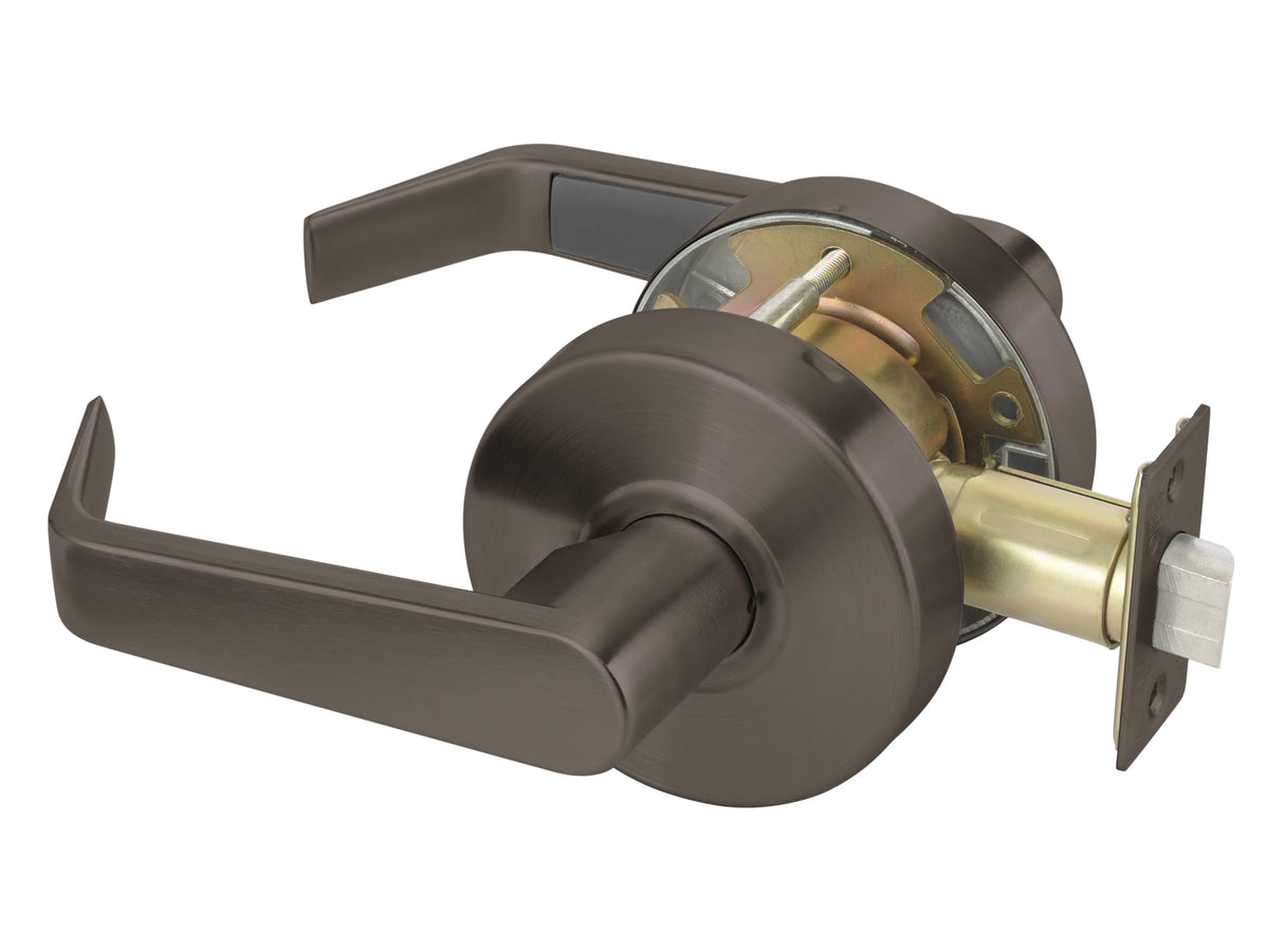 ASSA Abloy Accentra AU4601LN613E Passage Augusta Lever Grade 2 Cylindrical Lock with MCP234 Latch and 497-114 Strike US10BE (613E) Oil Rubbed Bronze Finish