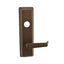 ASSA Abloy Accentra AU626F613ERHR Right Hand Reverse Augusta Lever Classroom Escutcheon Cylinder Exit Device Trim US10BE (613E) Oil Rubbed Bronze Finish