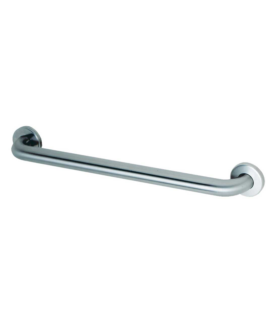 Bobrick B680618 18" x 1-1/2" Diameter Straight Grab Bar Satin Stainless Steel Finish