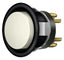 Deltana BBC20-REPLU19 Replacement Bell Button; Black Finish