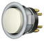 Deltana BBC20-REPLU26D Replacement Bell Button; Satin Chrome Finish