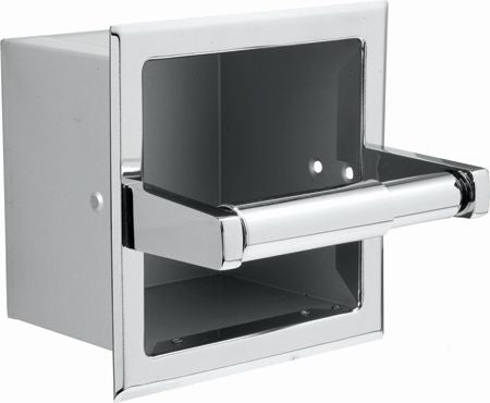 Pamex BC3CP44 Recessed Extra Paper Holder Bright Chrome Finish