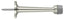 Deltana BDS30U14 3-1/4" Baseboard Door Bumper; Solid Brass; Bright Nickel Finish