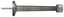 Deltana BDS425U15A 4" Baseboard Door Bumper; Solid Brass; Antique Nickel Finish