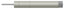 Deltana BDS450U15 Extension Baseboard Door Bumper; Solid Brass; Satin Nickel Finish
