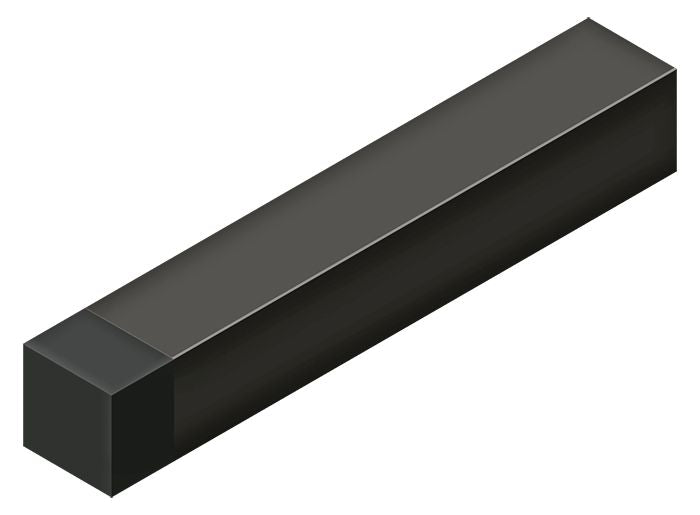 Deltana BDSS40U10B 4" Modern Square Heavy Duty Door Bumper; Steel; Oil Rubbed Bronze Finish
