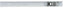 Best Hinges BF300148 48" (4') 4 Door Steel Track with Pivot Bracket # 522068 White Finish