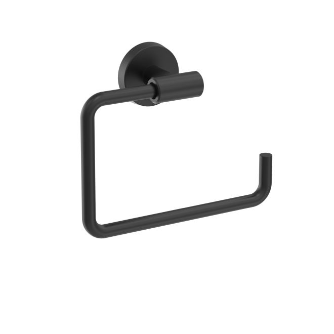 Amerock BH26541MB Arrondi 6-7/16" (164 mm) Towel Ring Matte Black Finish