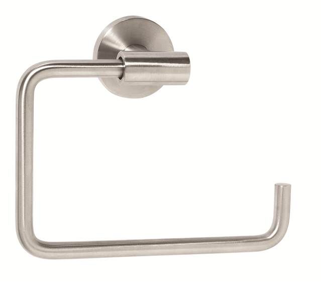 Amerock BH26541SS Arrondi 6-7/16" (164 mm) Towel Ring Stainless Steel Finish