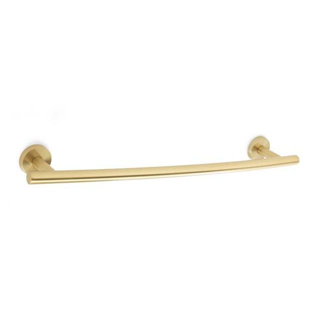 Amerock BH26543BBZ 18" (457 mm) Arrondi Towel Bar Golden Champagne Finish