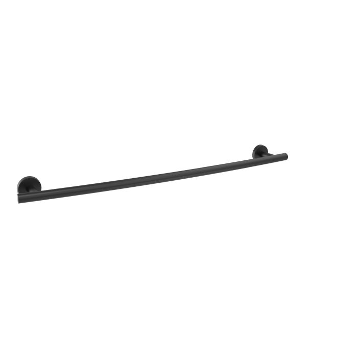 Amerock BH26544MB 24" (610 mm) Arrondi Towel Bar Matte Black Finish