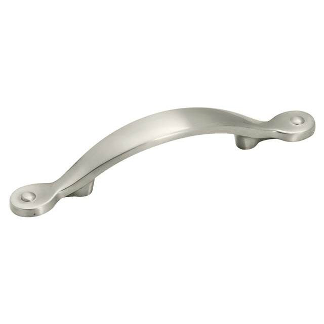 Amerock BP1590G10 3" (76 mm) Center to Center Inspirations Cabinet Pull Satin Nickel Finish