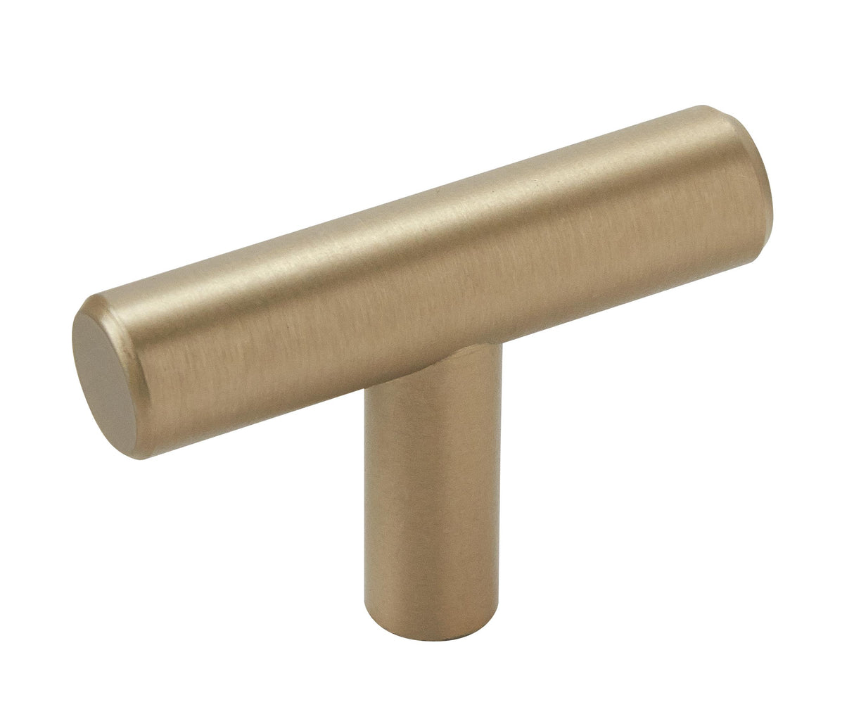 Amerock BP19009BBZ 1-15/16" (49 mm) Cabinet T-Knob Golden Champagne Finish