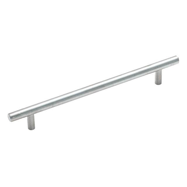 Amerock BP19012SS 7-9/16" (192 mm) Center to Center Carbon Steel Bar Cabinet Pull Stainless Steel Finish