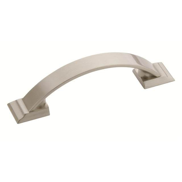 Amerock BP29349G10 3" (76 mm) Center to Center Candler Cabinet Pull Satin Nickel Finish