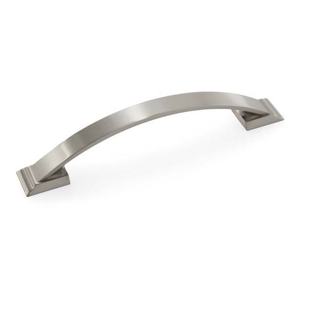 Amerock BP29363G10 5-1/16" (128 mm) Center to Center Candler Cabinet Pull Satin Nickel Finish