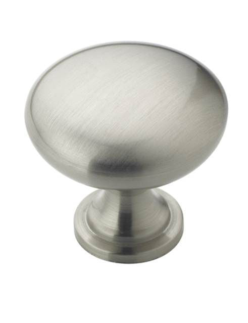 Amerock BP53005G10 1-1/4" (32 mm) Diameter Allison Value Cabinet Knob Satin Nickel Finish