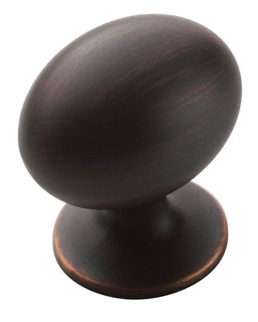 Amerock BP53018ORB 1-3/8" (35 mm) Allison Value Oversized Cabinet Knob Oil Rubbed Bronze Finish