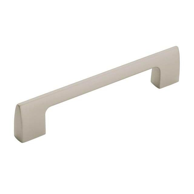 Amerock BP55367G10 5-1/16" (128 mm) Center to Center Riva Cabinet Pull Satin Nickel Finish