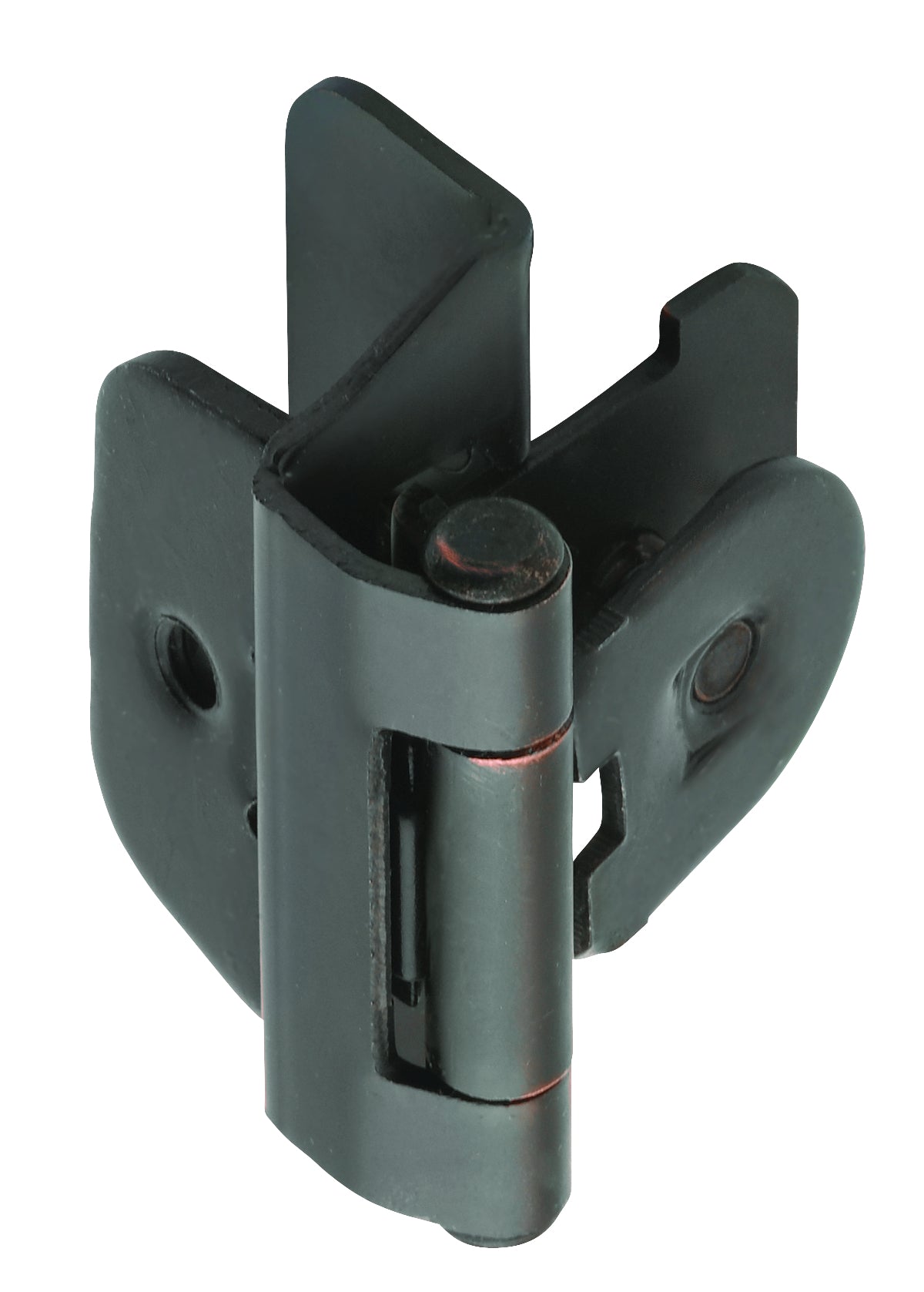 Amerock BPR8701ORB 1/4" (6 mm) Overlay Double Demountable Cabinet Hinge 2 Pack Oil Rubbed Bronze Finish