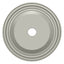 Deltana BPRC150U15 Base Plate for Knobs; 1-1/2" Diameter; Satin Nickel Finish