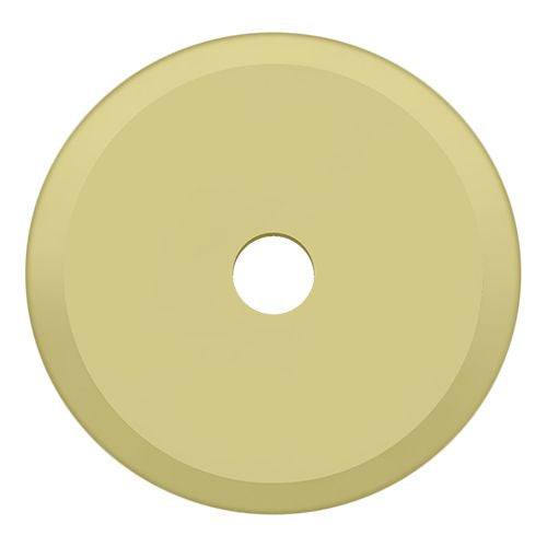 Deltana BPRK125U3 Base Plate for Knobs; 1-1/4" Diameter; Bright Brass Finish