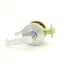 Dexter Commercial C1000PASSR626 Passage Grade 1 Regular Lever Clutching Cylindrical Lock with 2-3/4" Backset with 1-1/8" Face and ANSI Strike Satin Chrome Finish